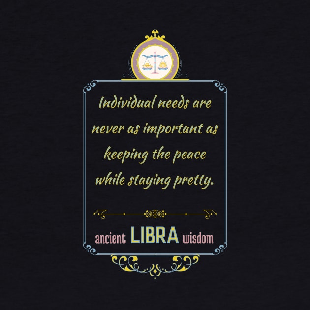 Funny quotes of the star signs: Libra by Ludilac